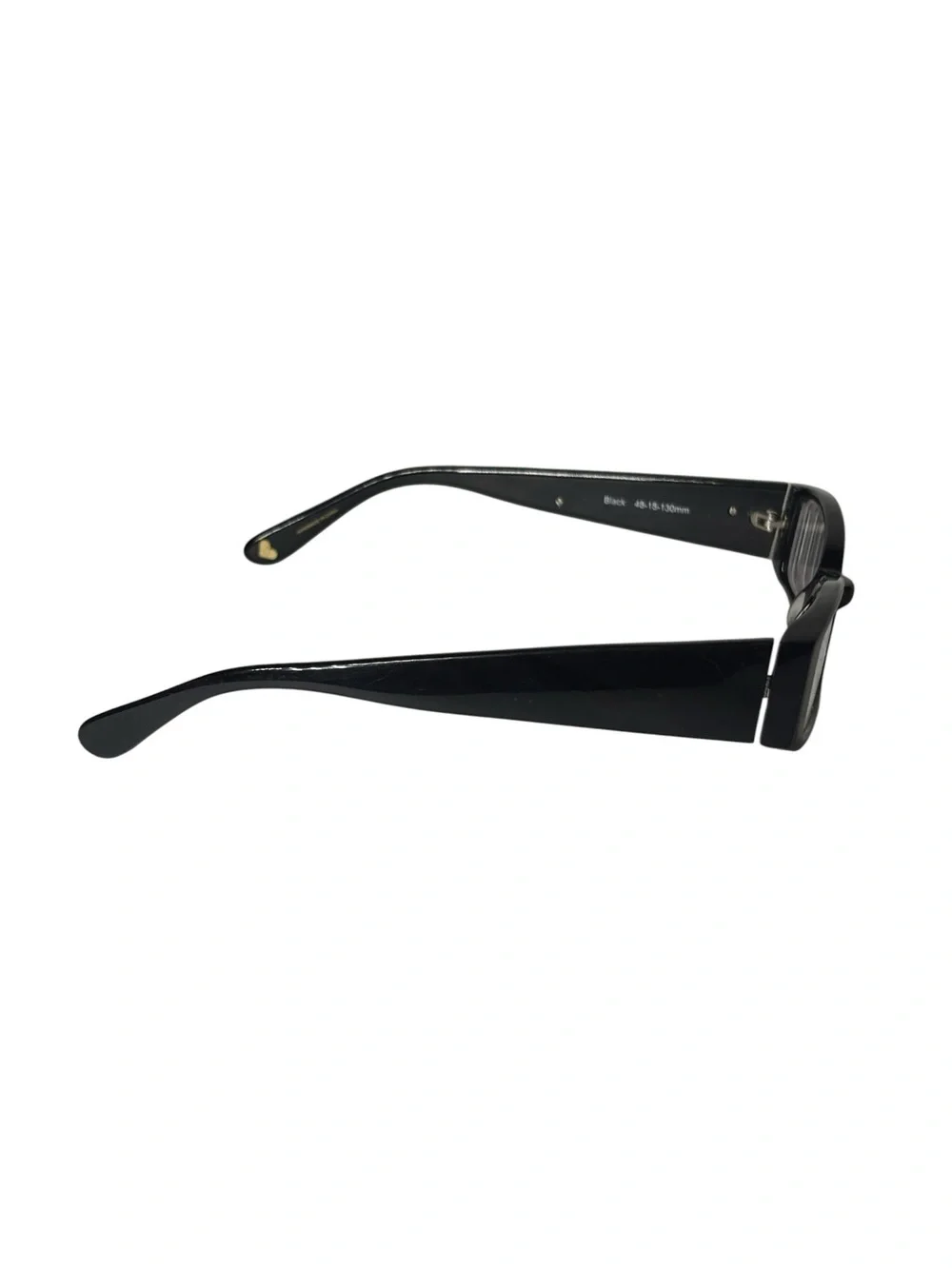Vintage Y2K bebe Women's Glasses Frames Black Bling Logo 48 15 130 Kiss & Tell